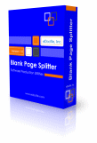 Blank Page Separation with Copier Software Box
