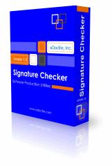 Signature Checker Software Box
