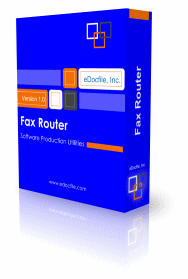 Fax Router facsimile distribution software box